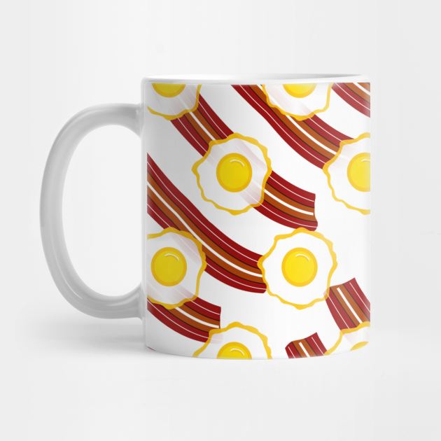 BACON And Eggs White by SartorisArt1